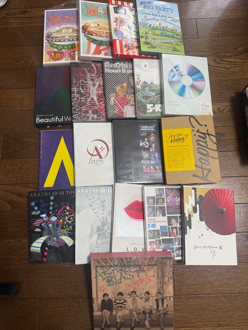嵐ライブDVD まとめ売り