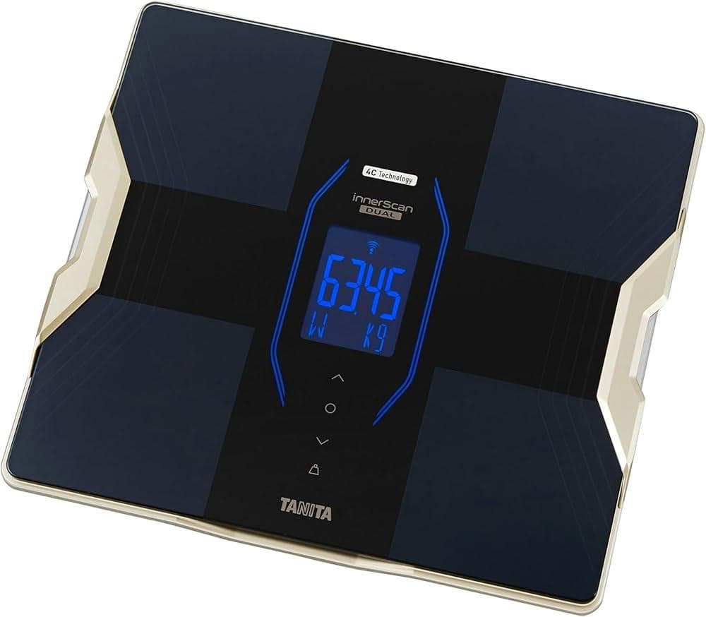 タニタ インナースキャンデュアル RD-915L BK（メタリックブラック）