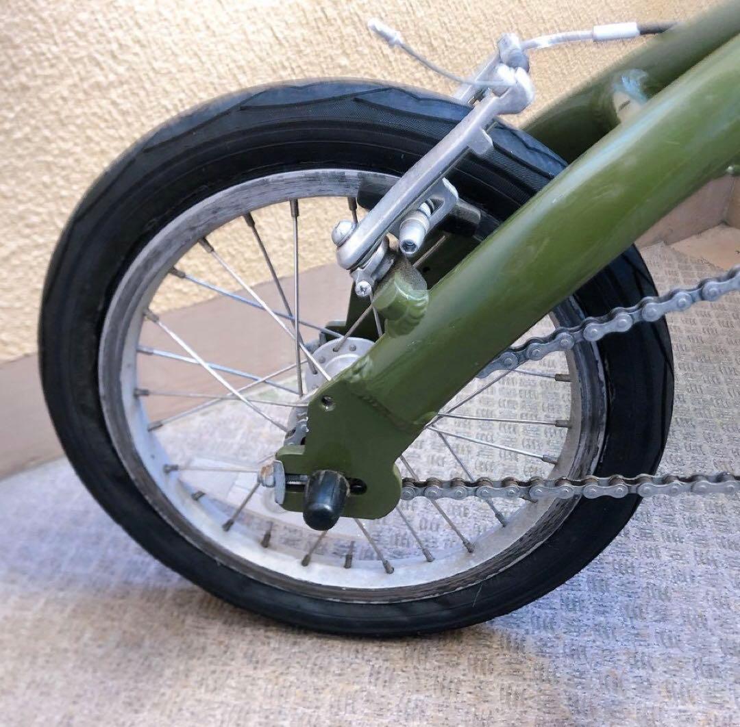 送料込み!修理できる方向き! アウトランク 折りたたみ自転車 携行バッグ付