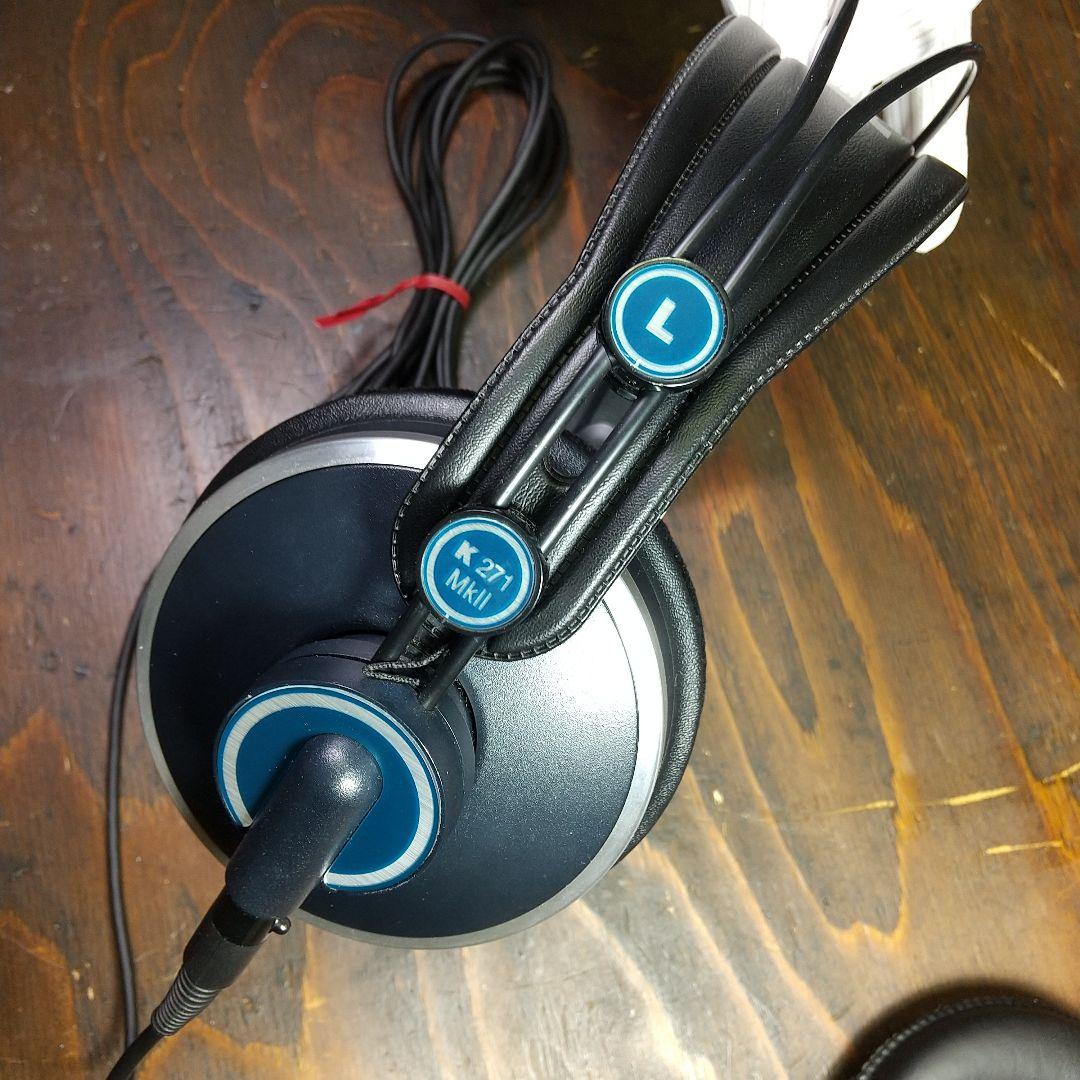 【整備／改良済】AKG K271 MKII 密閉型モニターヘッドホン