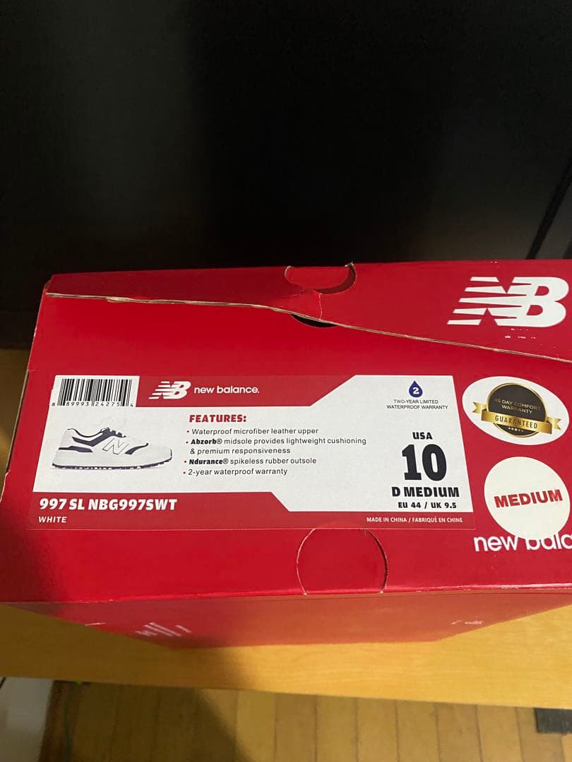 【新品未使用】New Balanceゴルフシューズ　997G