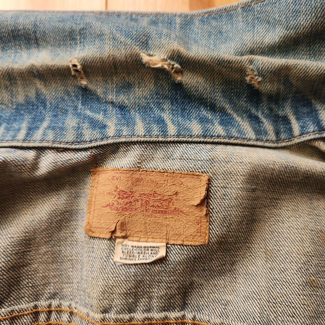 Levi's デニムジャケット 4th 裏刻印52