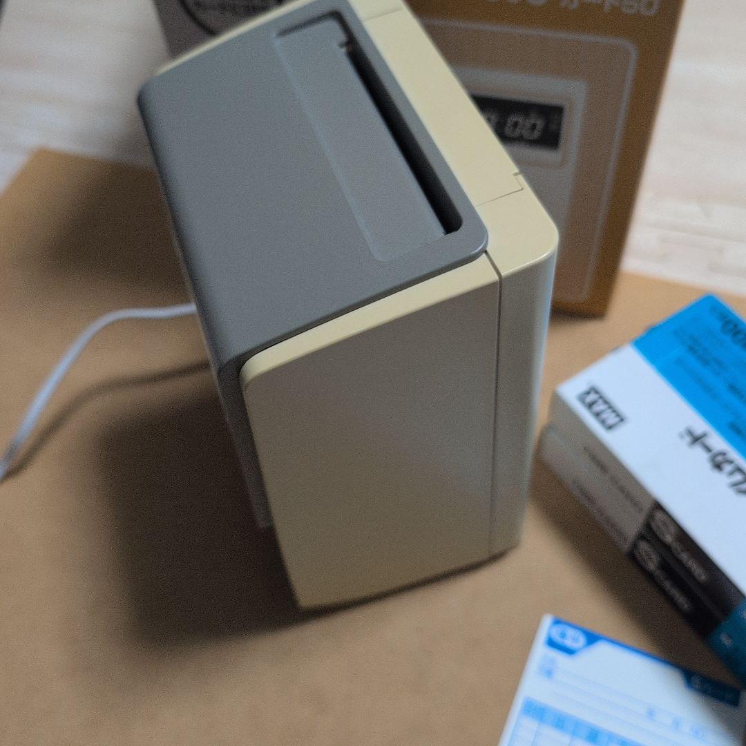 タイムレコーダー　MAX ER-80S2 タイムカード付き