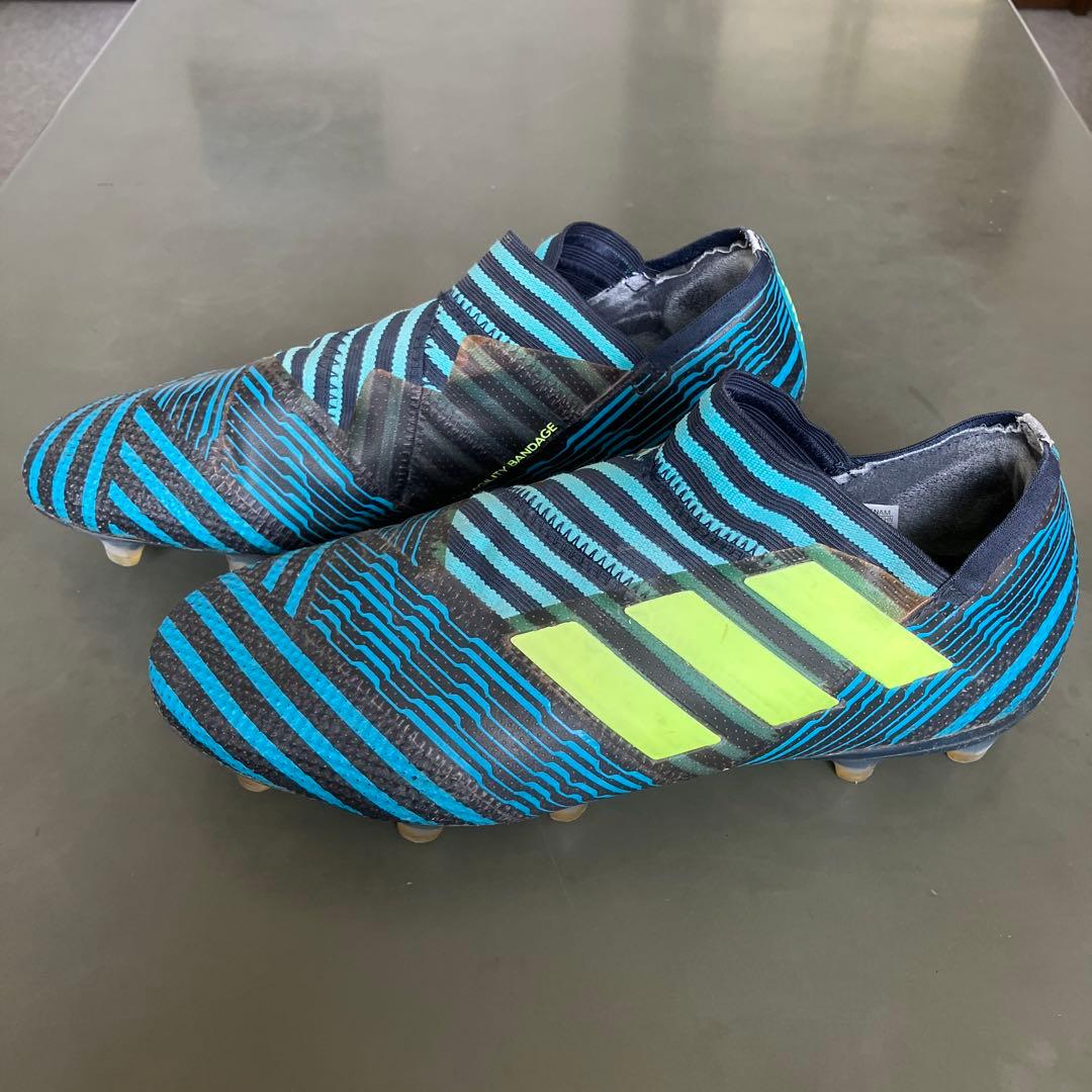 adidasスパイク　ネメシス17.1 26.5㎝　FG 紐なし