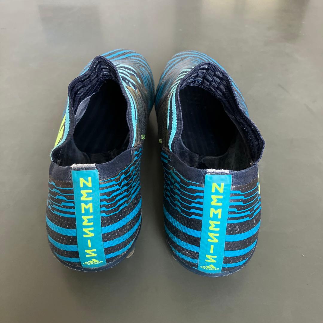adidasスパイク　ネメシス17.1 26.5㎝　FG 紐なし