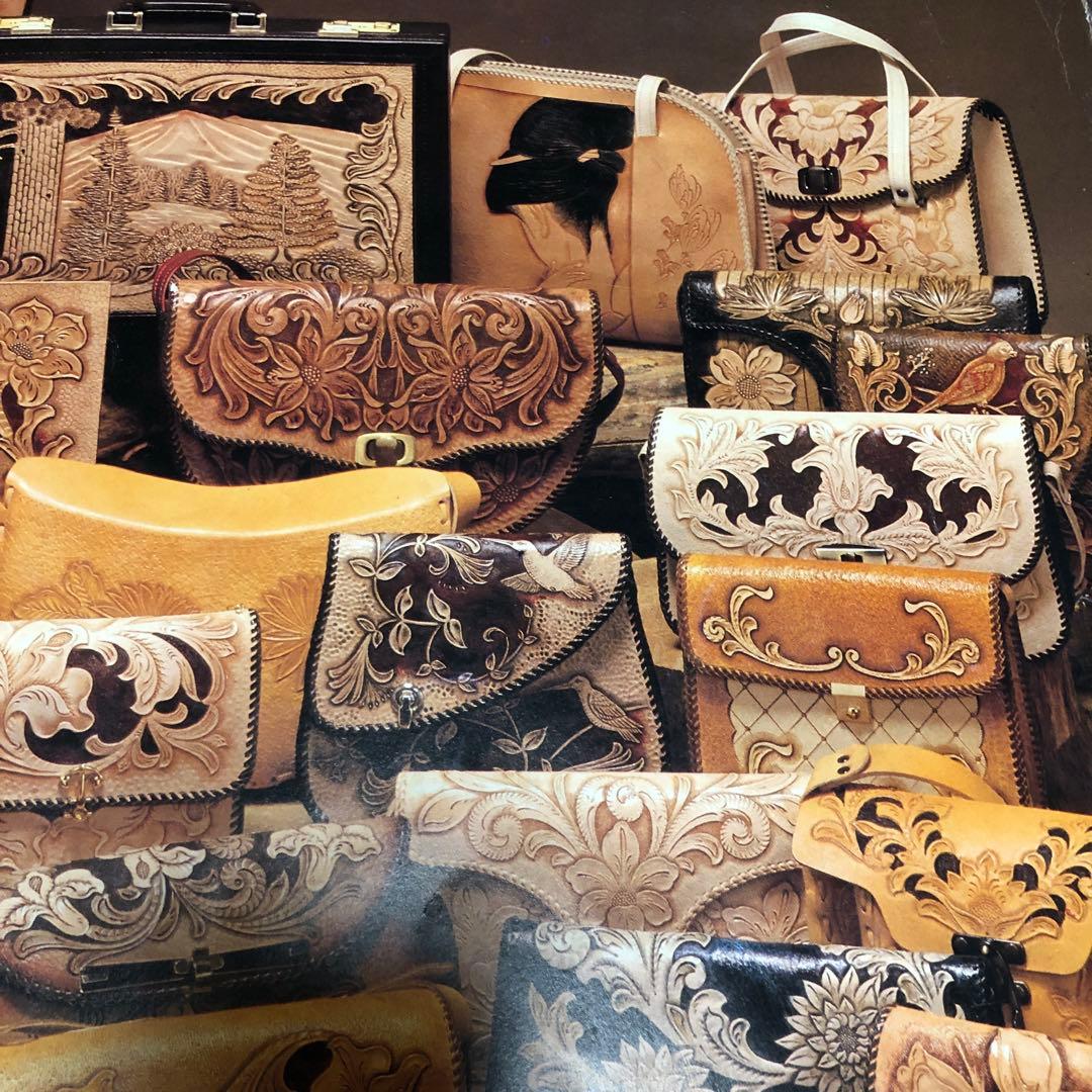 アメリカンカービングデザイン LEATHERCRAFT レザークラフトデザイン集
