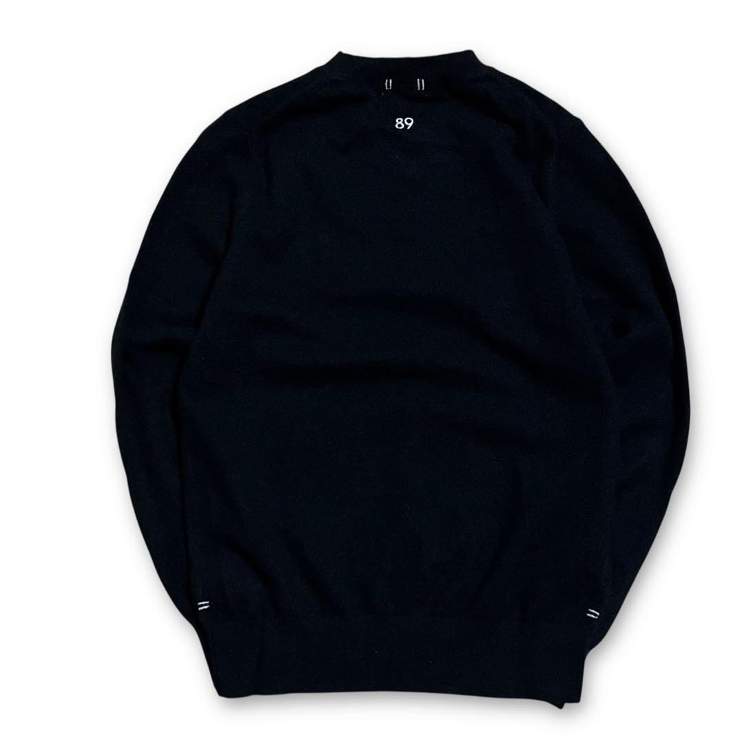 新品 パーリーゲイツ カシミヤ100% クルーネックセーター ニット