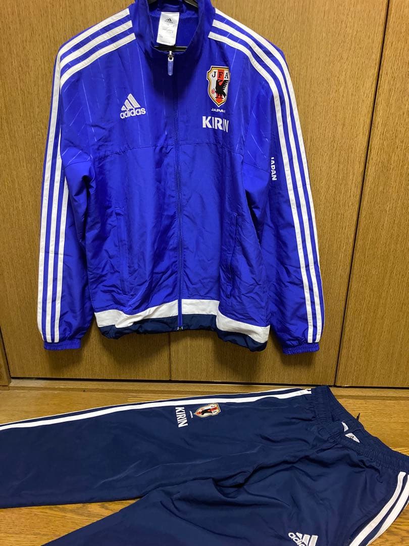 adidas 日本代表 ウィンドブレーカー KIRIN Sサイズ　セットアップ