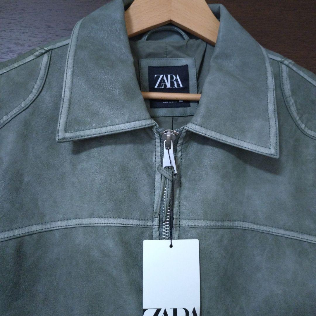 新品☆ZARA レザージャケット M ザラ