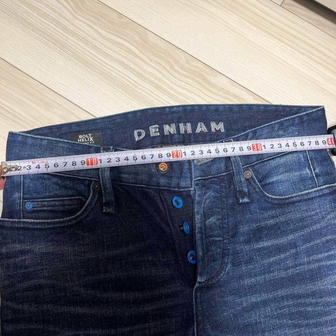 値下げ！DENHAM ダークブルーデニム　スキニー　BOLT 28
