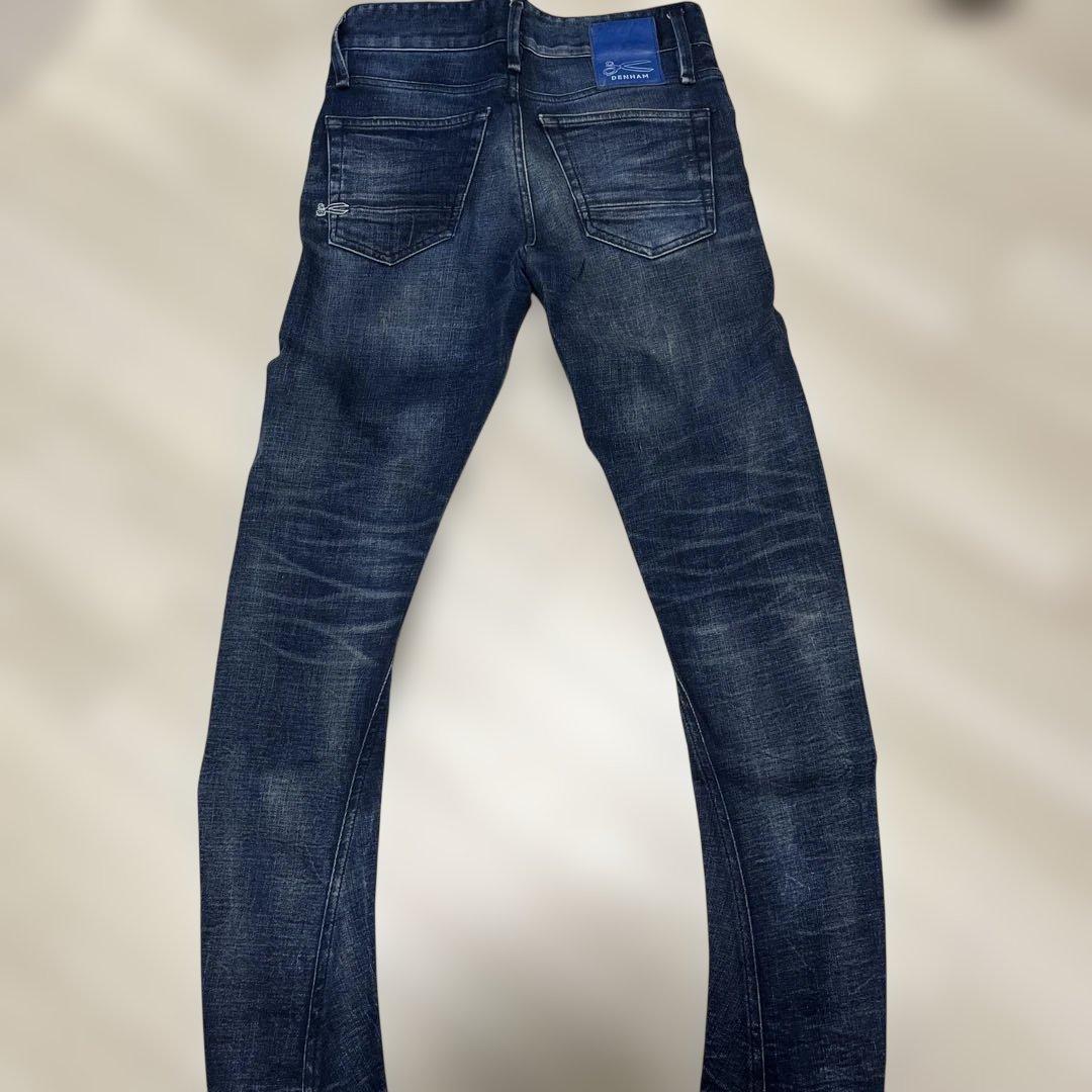 値下げ！DENHAM ダークブルーデニム　スキニー　BOLT 28