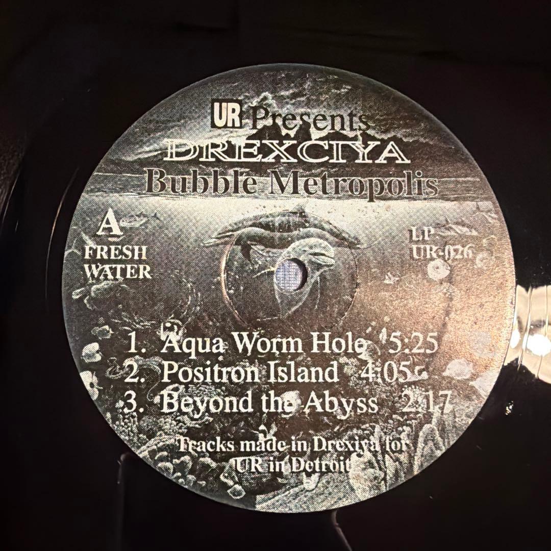 【12\"】Drexciya /Bubble Metropolis UR-026