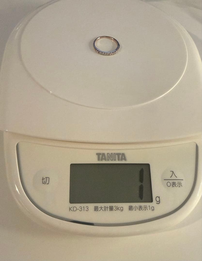 ヴァンドーム青山 K18 ハーフエタニティリング 0.23ct 11号