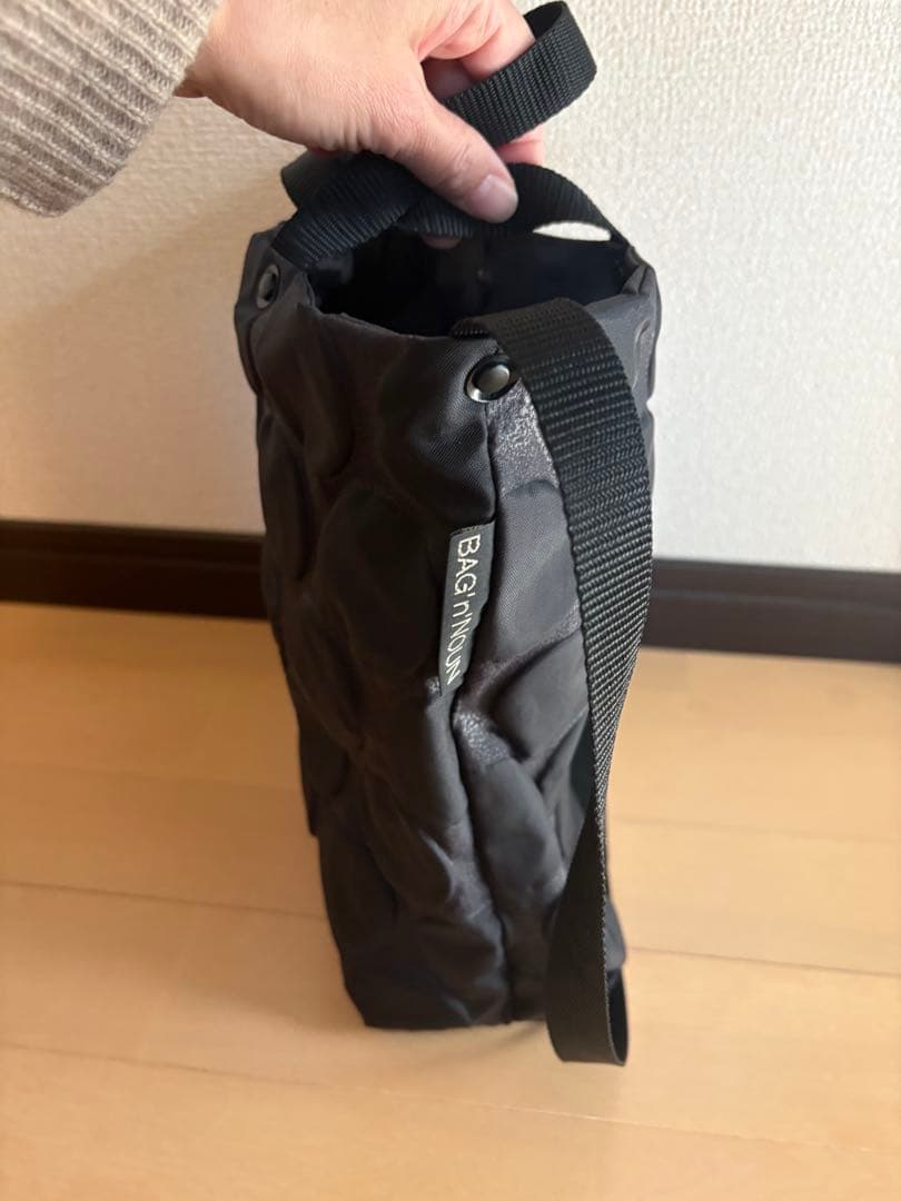 ビームス　【別注】BAG'n'NOUN ドット バッグ　黒【美品】
