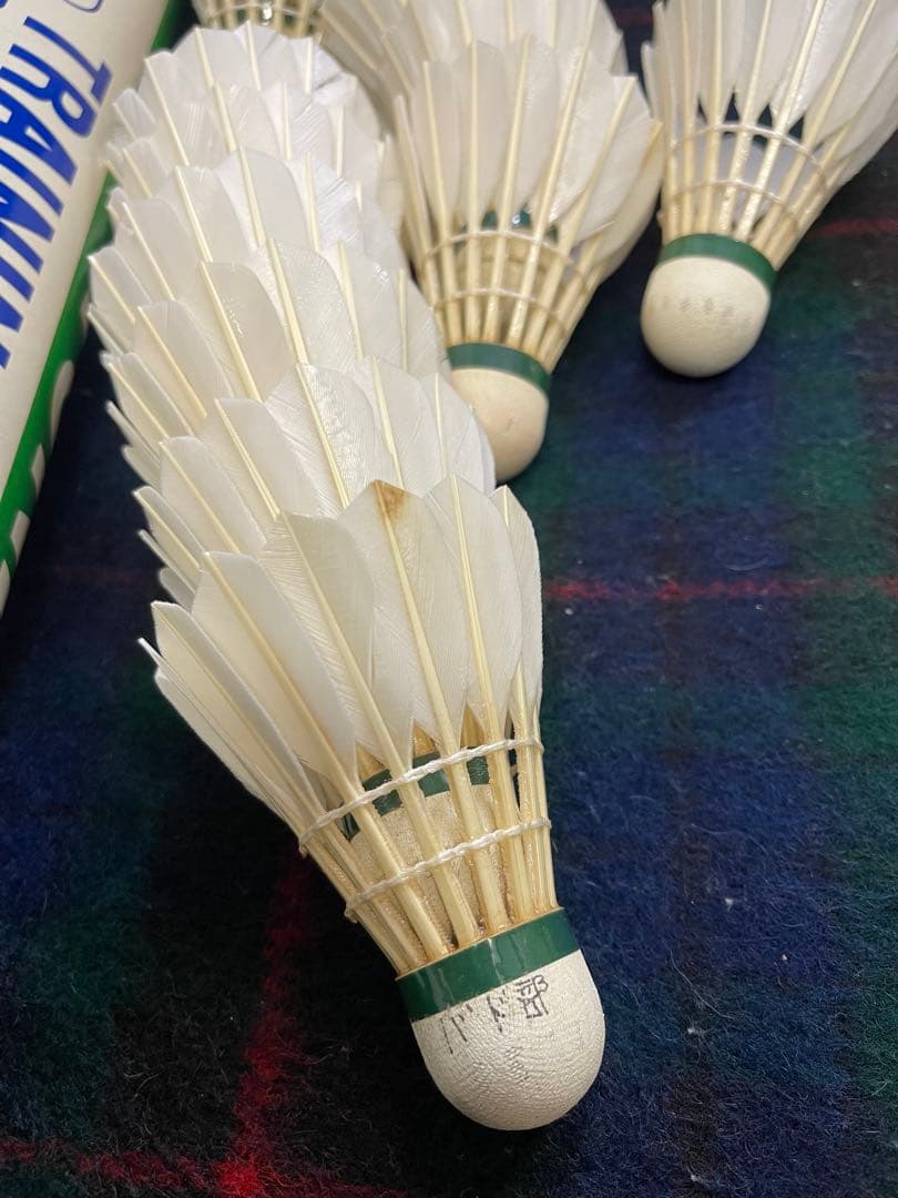 YONEX バドミントン　レトロシャトル　ヨネックス　旧ロゴ　筒付き　ゴーセン