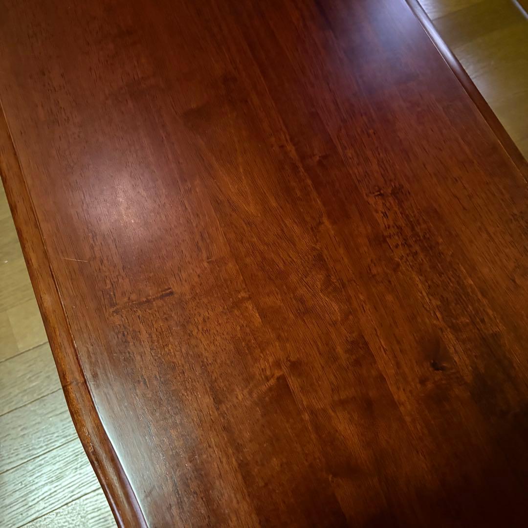アンティーク調 猫脚 ローテーブル センターテーブル 幅100cm