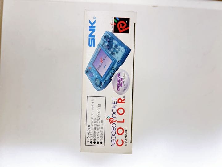 SNK NEW ネオジオポケットカラー クリスタルブルー  美品