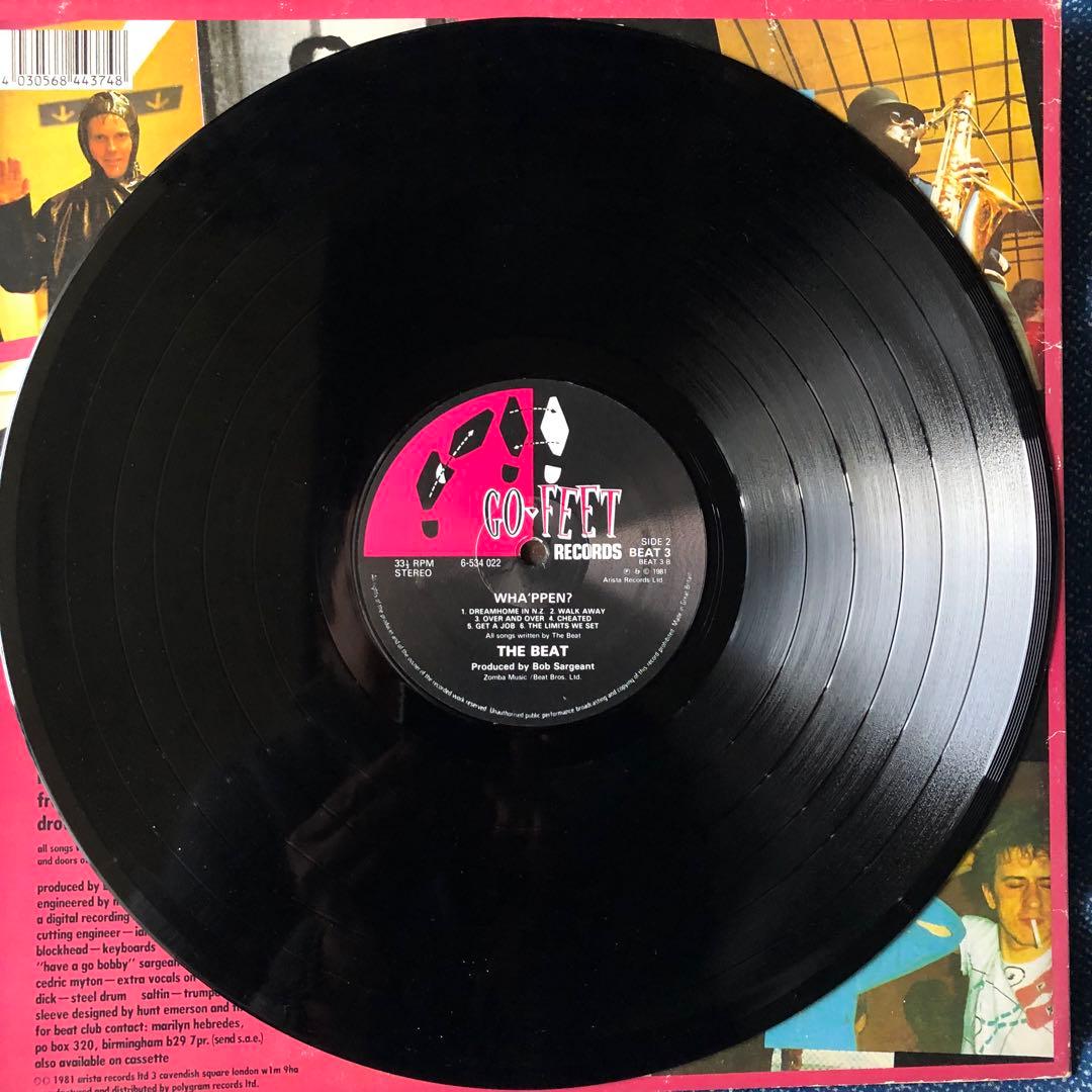 ［レア盤］Wha'ppen? The Beat LPレコード　パワーポップ