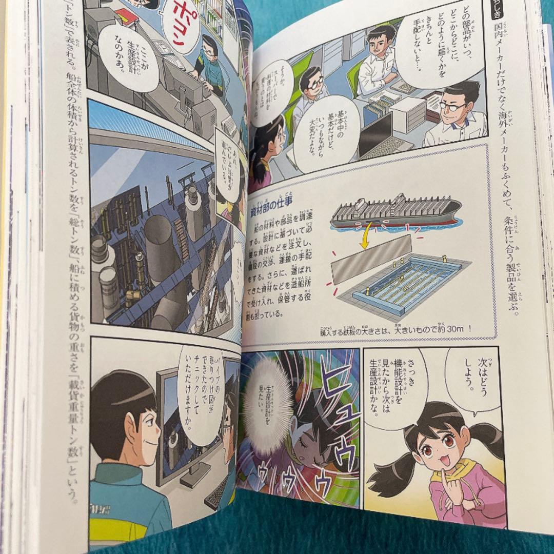 【非売品3冊セット】学研まんがでよくわかる　造船のひみつ　薬剤師　未来の車