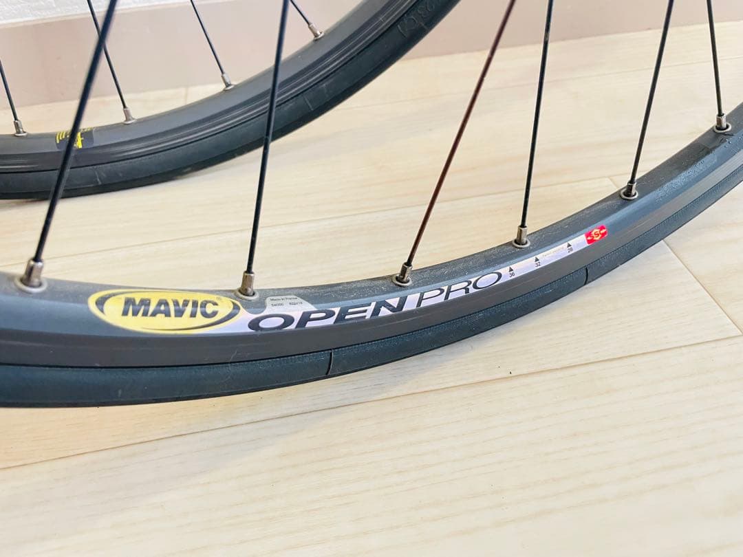 マーサー/カンパニョーロ コーラスハブ×MAVIC OPENPROホイール