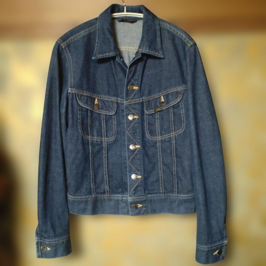 極美品 復刻 Lee 三角タグ 101 濃紺 デニムジャケット1411