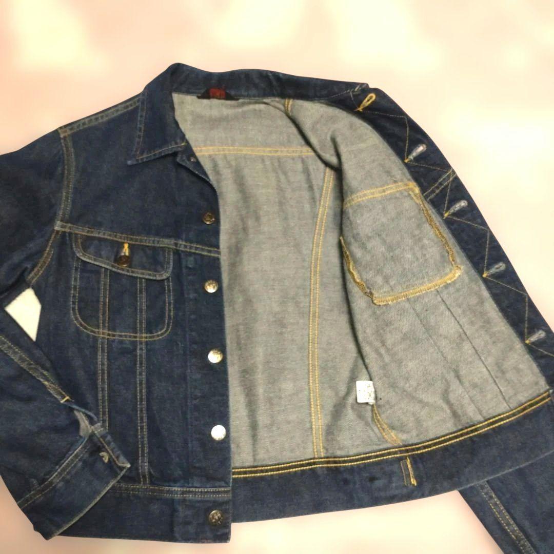 極美品 復刻 Lee 三角タグ 101 濃紺 デニムジャケット1411