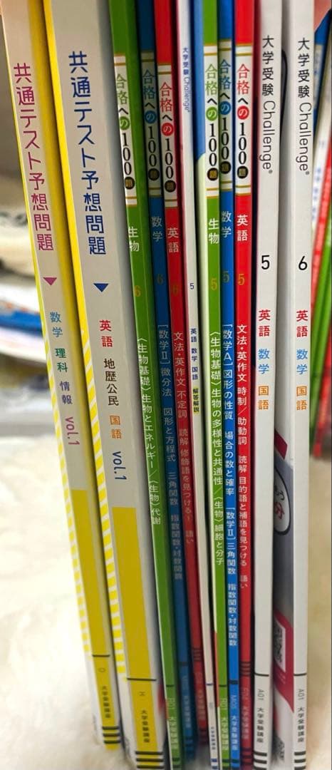 バラ売り可 2025年度 進研ゼミ 高校講座 大学受験Challenge 問題集