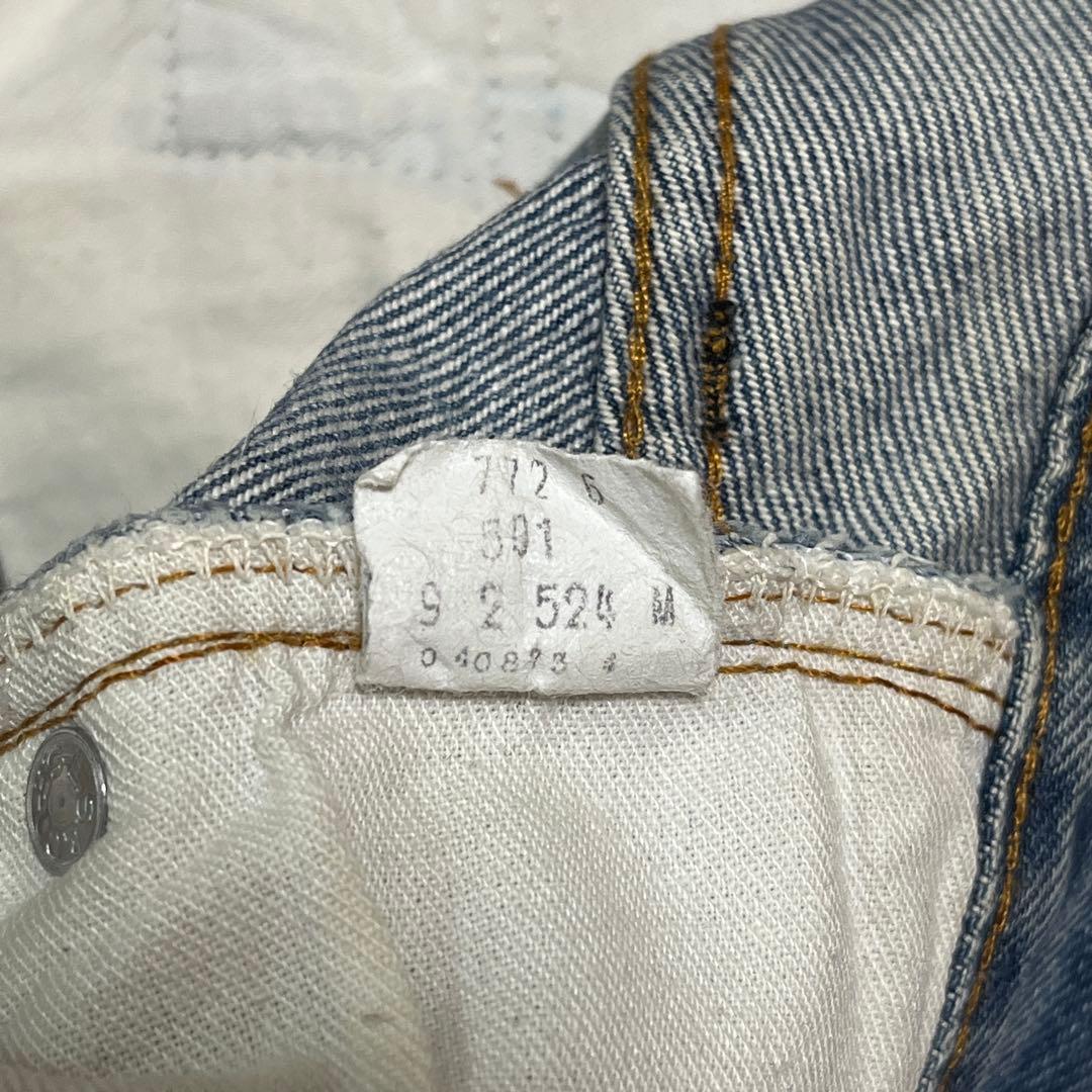 80s Levi's 501 REDLINE 赤耳 黒カンヌキ ボタン裏524