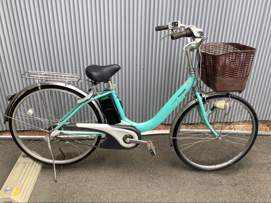 パナソニック新機種電動アシスト自転車vivi alfit26インチブルーアルミ