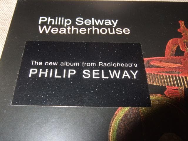 PHILIP SELWAY,直筆サイン入り,レディオヘッド,RADIOHEAD