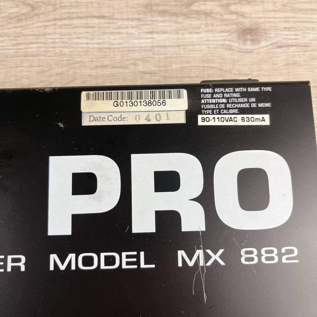 BEHRINGER MX882 スプリッター ミキサー ベリンガー　電源コード