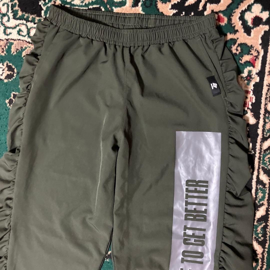 極美品　Marble フィットネスウェア　XL ドレープロングパンツ