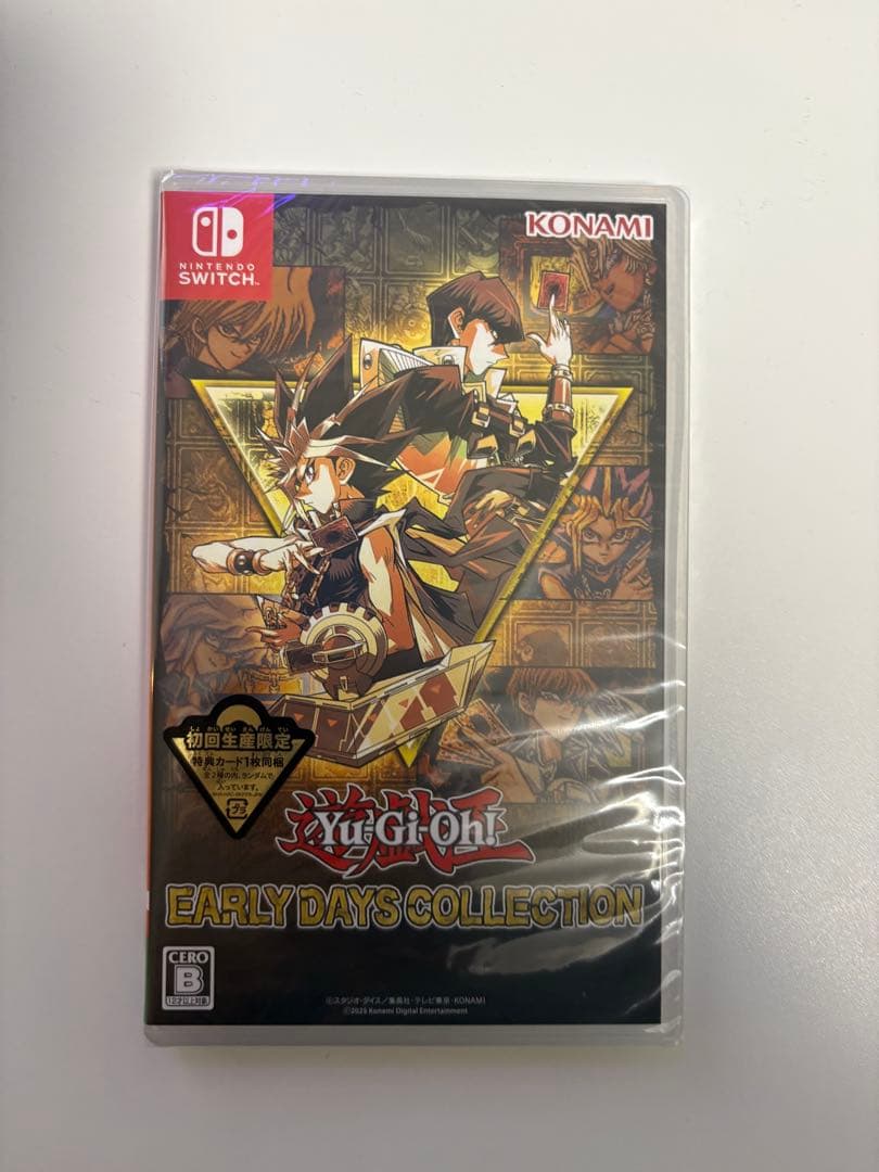 【6本セット】遊戯王 アーリーデイズコレクション Switch 特典カード付