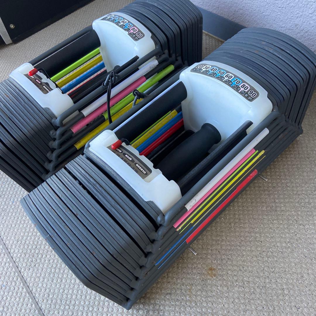 可変式 ダンベル　42kg ① セット片方