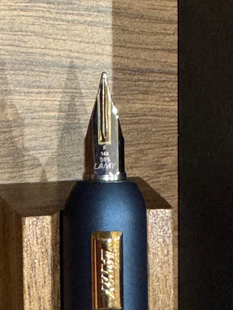 【美品】　LAMY ダイアログCC ブルー　F 14K