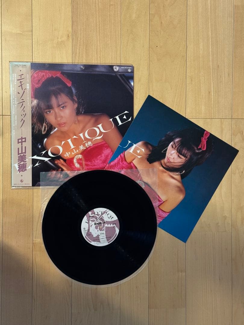 中山美穂 LPレコード 5枚セット 初期アルバム1st〜5th