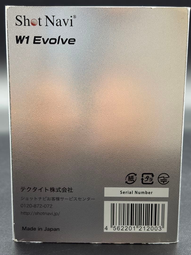 ショットナビShot Navi W1 Evolve ゴルフGPSウォッチ