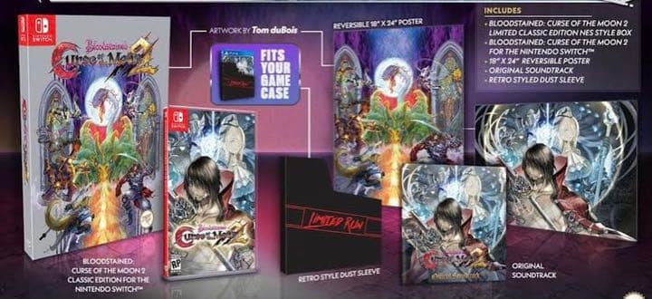 Nintendo Switch Bloodstained Curse Of The Moon 2(Switch)