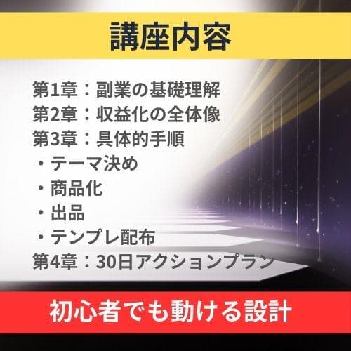 【会社員がバレずにAIで月3万円を作る方法｜30日実践講座】