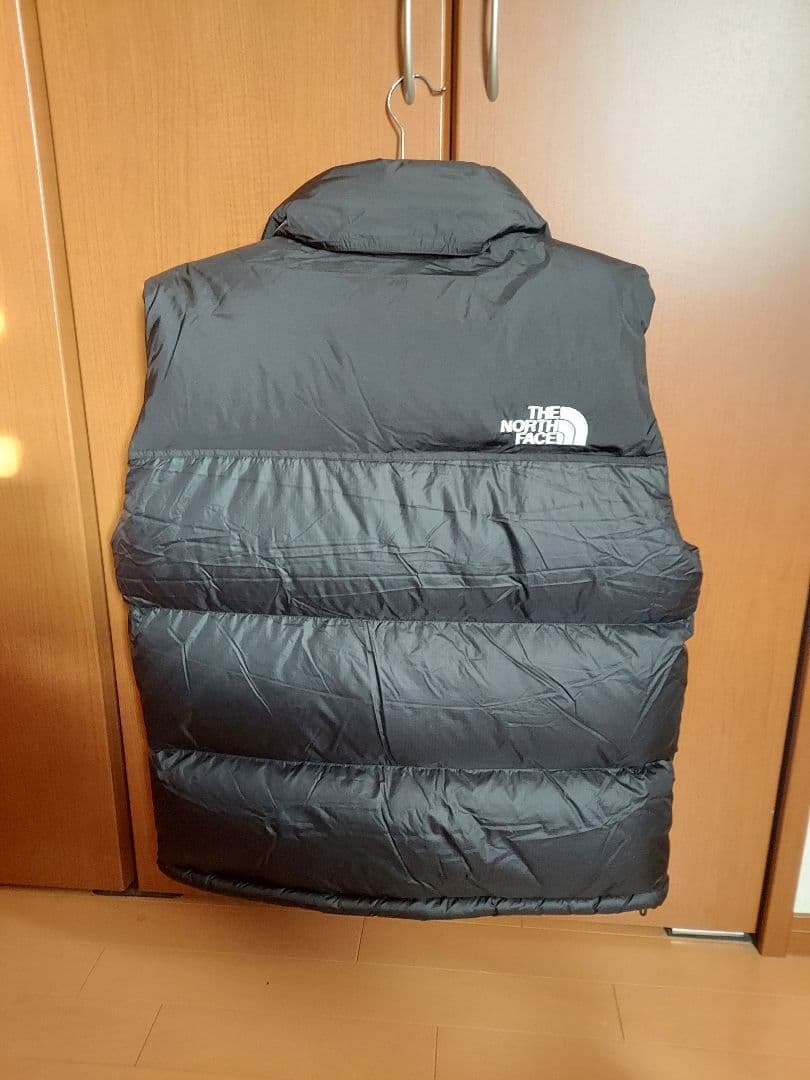 【未使用】ノースフェイスヌプシベストヌプシダウン L 黒ND92557