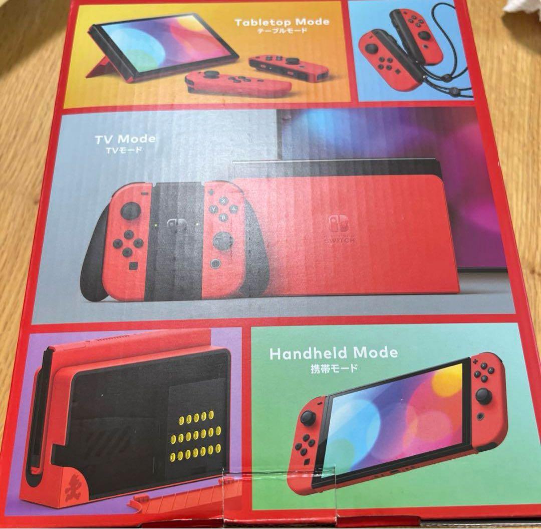 美品　⭐︎任天堂Switch有機EL マリオレッド⭐︎