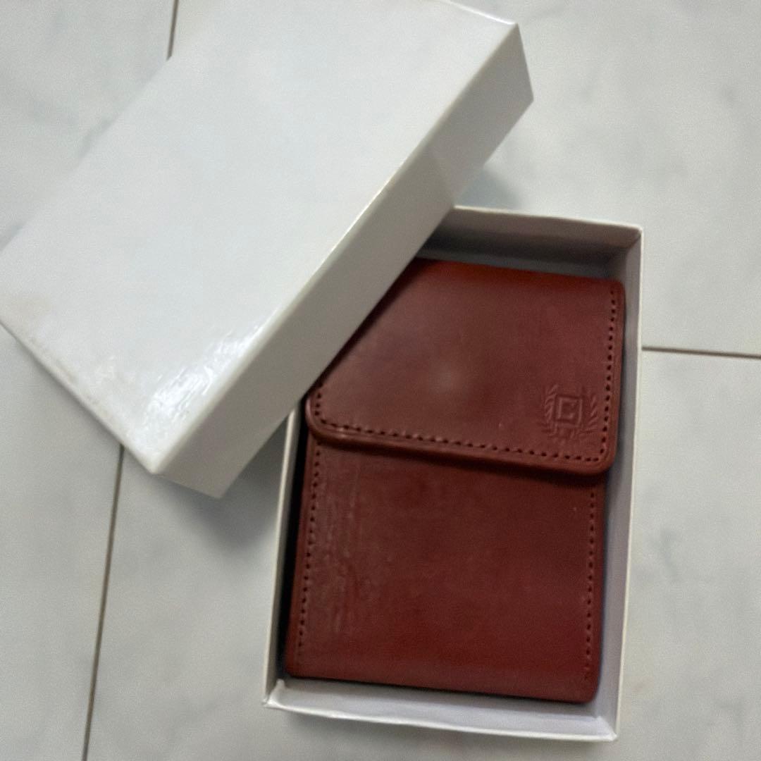 【新品未使用】CHAPS チャップス レザーケース ゴルフアクセサリー