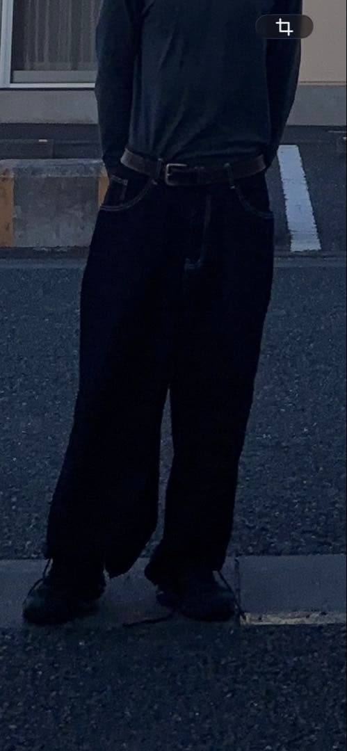 パンツ estudio niksen Raw Denim Balloon Jeans