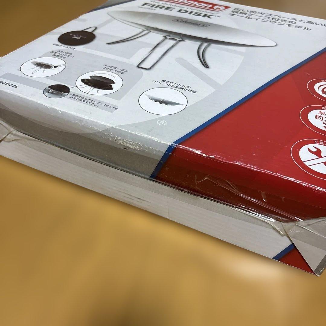 コールマンColemanファイヤー￼ディスク￼ キャンプ焚き火台　新品未使用