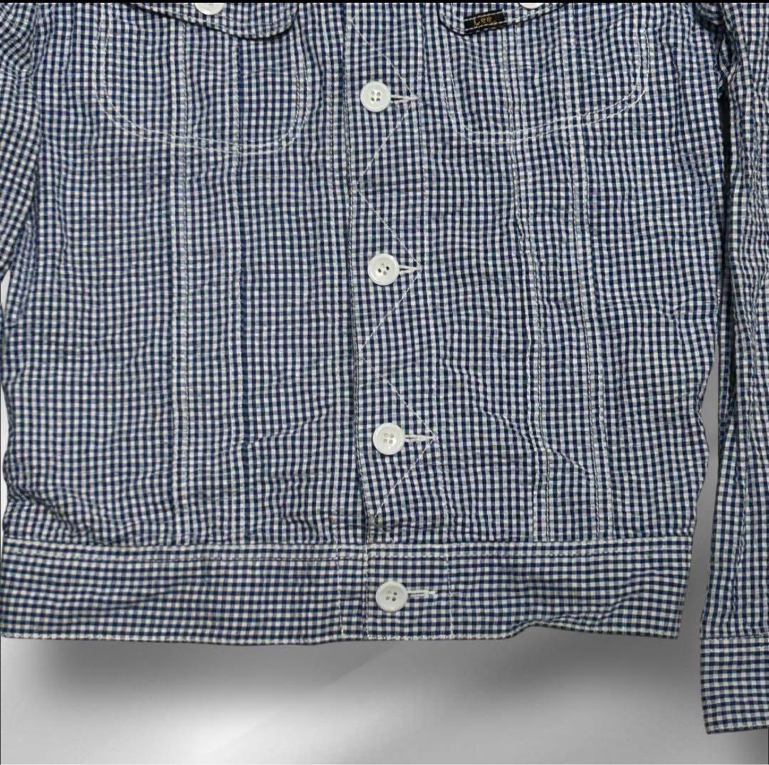 【極美品】SHIPS別注 Lee WESTERNER ギンガムチェック　 M