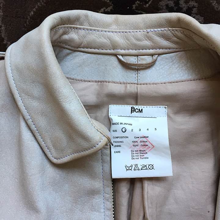PPCM レザージャケット