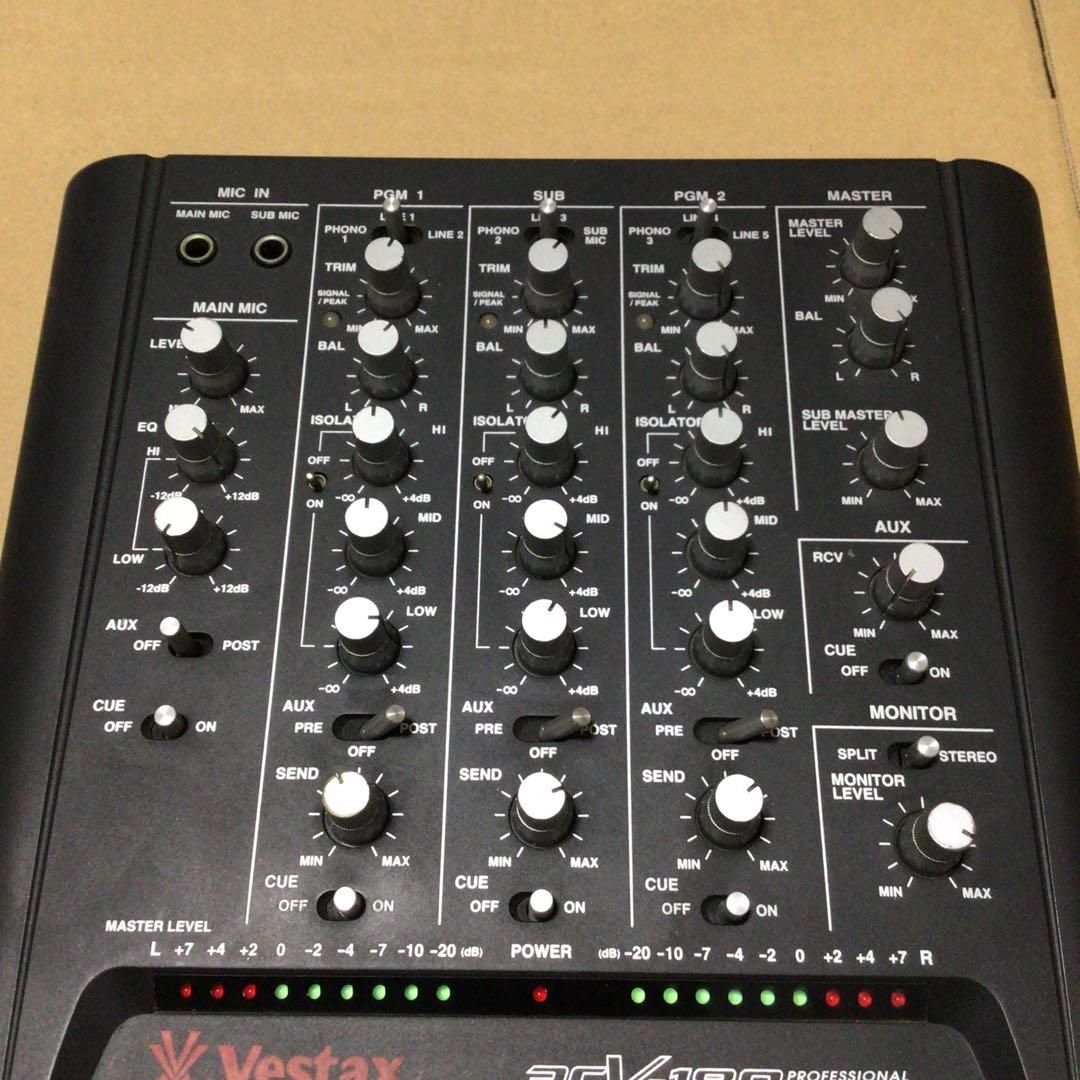 VESTAX PCV-180 DJミキサー　動作未確認　ベスタクス