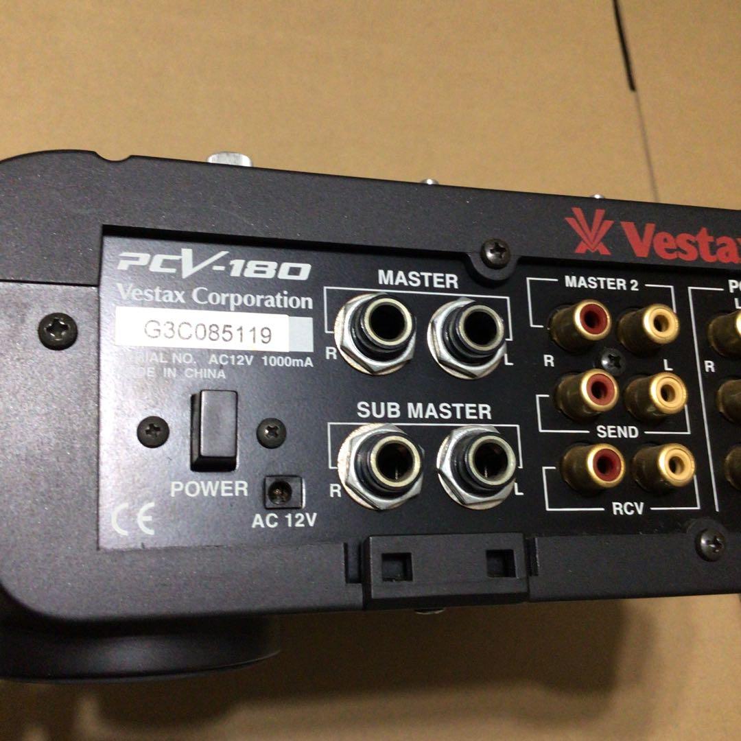 VESTAX PCV-180 DJミキサー　動作未確認　ベスタクス