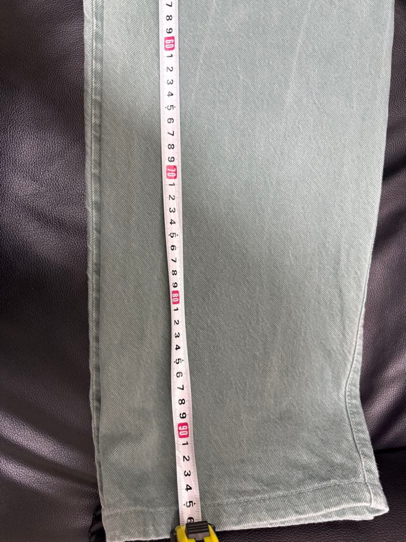 最終値下げ　ZARA ORIGINS グリーン デニムジャケットセットアップ M
