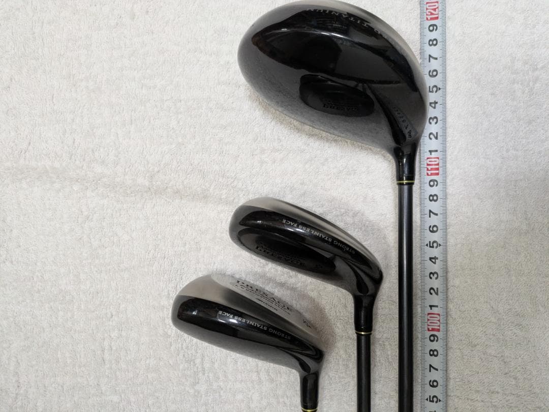 【良品】 ミズノPRESAGE Navigator ウッド3本シャフトＲ　HC付